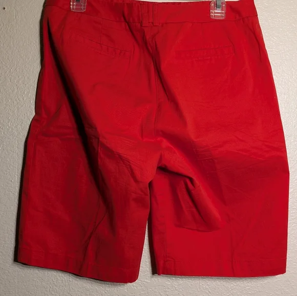 Elliot Lauren Vibrant Red Shorts Size 8 - Picture 5 of 7